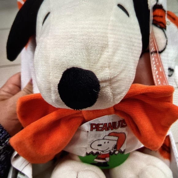 New Christmas Peanuts Snoopy Plush and Throw - Picture 1 of 7